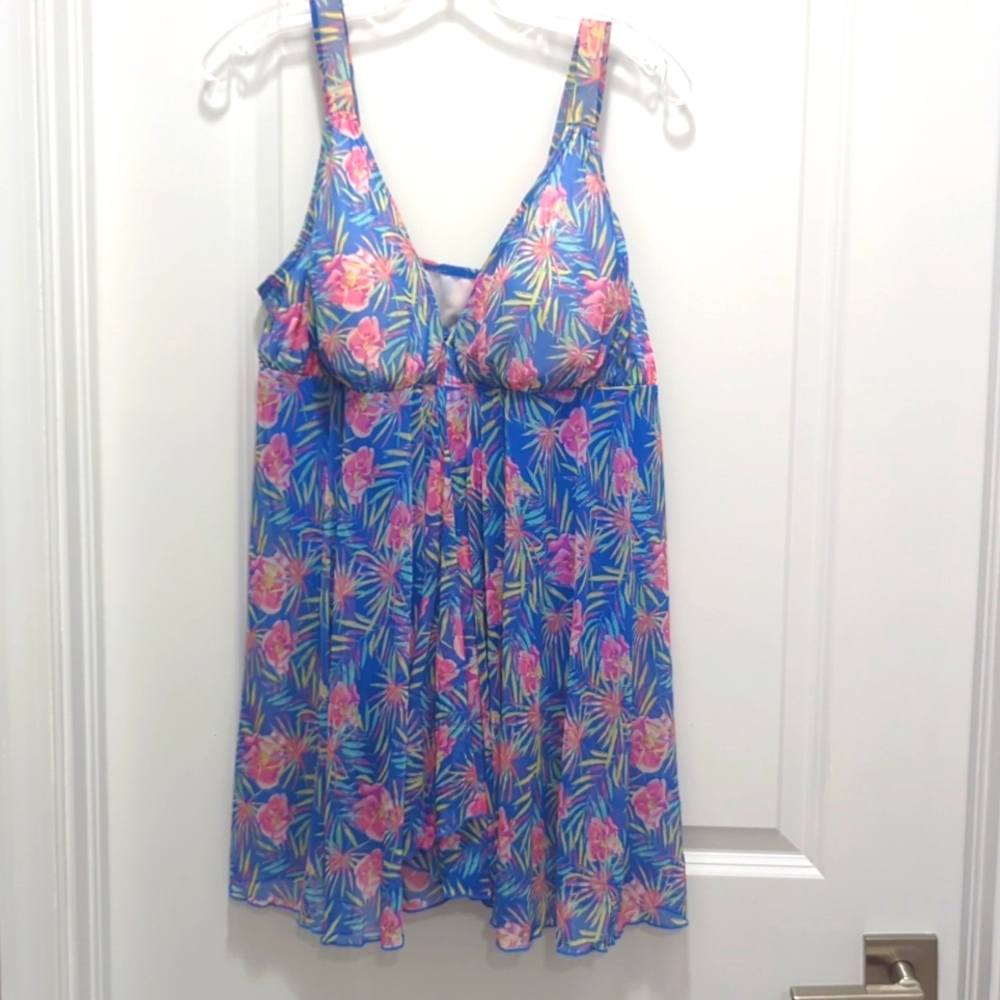 Babydoll ladies one piece swimsuit